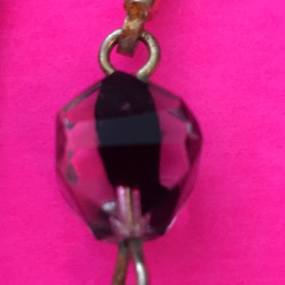 Amazing vintage glass bead necklace givency - Picture 3 of 4